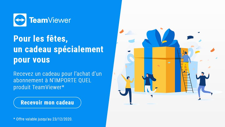 Pour les fêtes, un cadeau spécialement pour vous 