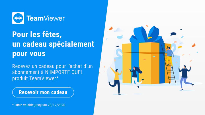 Pour les fêtes, un cadeau spécialement pour vous 